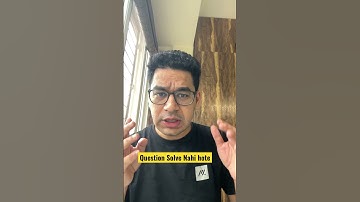 Question solve nahi hote 🥲 ... IIT JEE And NEET Aspirants | Motivation by Anup Sir