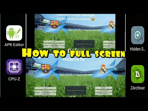 cara full screen fifa 16 android offline | how to full screen fifa 16