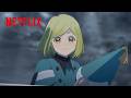 巨鱗竜(ドラゴン)を足止めする魔法使いの弟子たち | とんがり帽子のアトリエ | Netflix Japan
