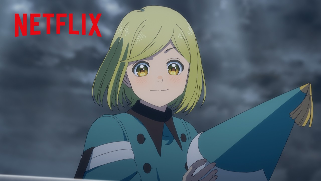 巨鱗竜(ドラゴン)を足止めする魔法使いの弟子たち | とんがり帽子のアトリエ | Netflix Japan