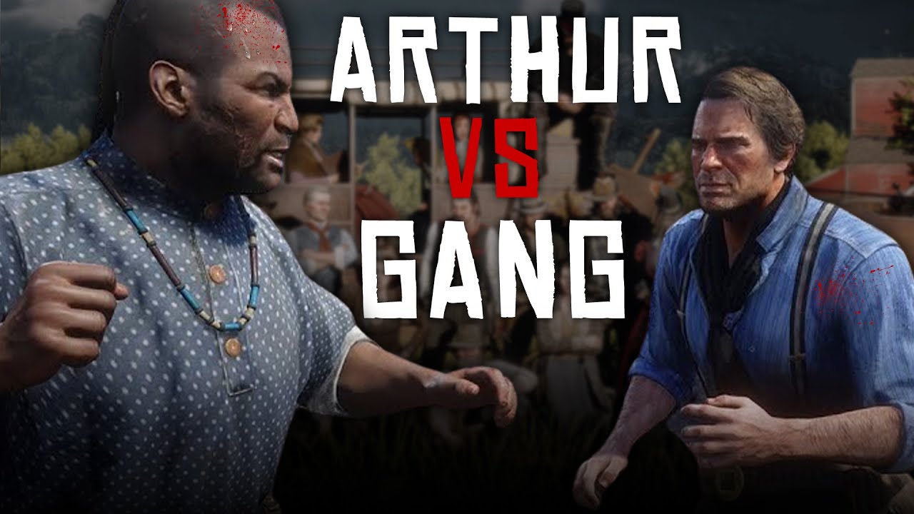 What if Arthur Fights the Whole Gang in Red Dead Redemption 2 - YouTube