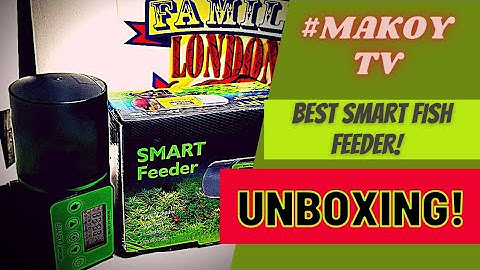 Smart Fish Feeder  AF-2019 Unboxing | How to setup Fish Feeder Timer Setting