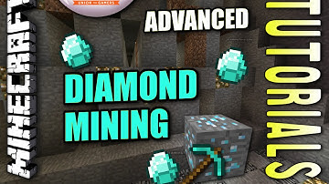 Minecraft PS4 - DIAMOND MINING ( ADVANCED ) How To - Tutorial ( PS3 / XBOX ) WII