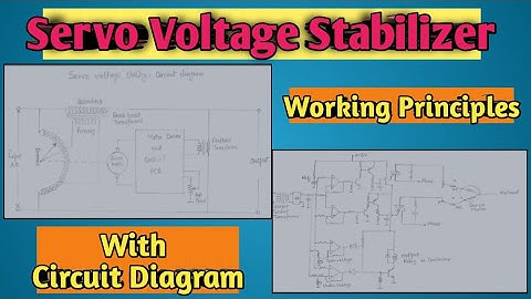 Servo Stabilizer/ Servo Stabilizer Working principles with Circuit Diagram/ Servo Voltage Stabilizer