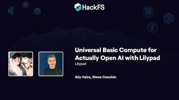Lilypad 🛠 Universal Basic Compute for Actually Open AI with Lilypad