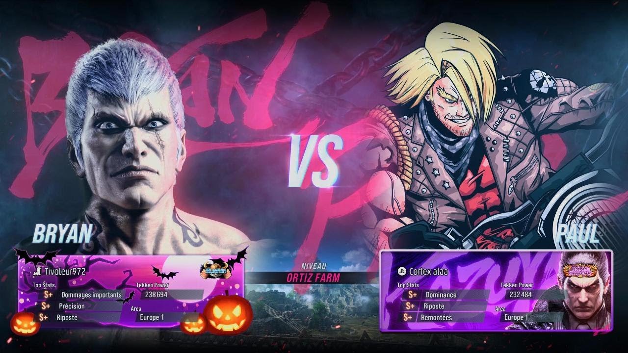 TEKKEN 8 (SEASON2) Cortex alaa (Paul) vs (Bryan) Tivoleur972 Matches