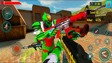 Fps Robot Shooting Games – Counter Terrorist Game - Android GamePlay -  FPS Shooting Games #19