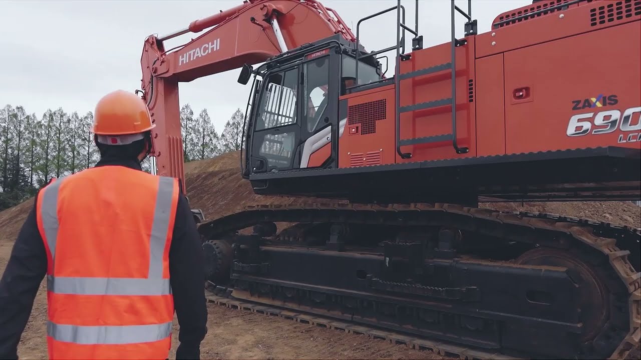 はる Hitachi ZX690LCH-6 excavator specs & dimensions (2016 - 2021