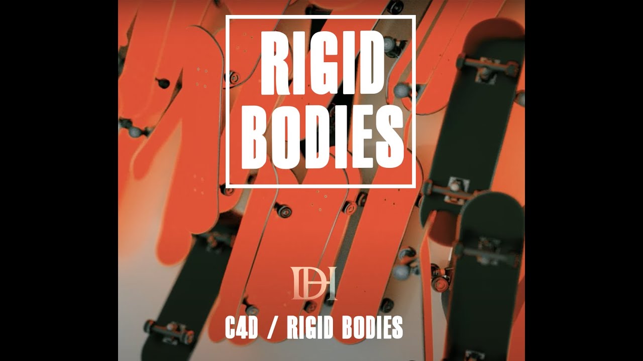 Skateboard Rigid Bodies by DH / Cinema 4d / Octane / Motion Design