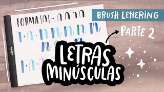 Aprende Letras Minúsculas (Parte 2) - Brush Lettering