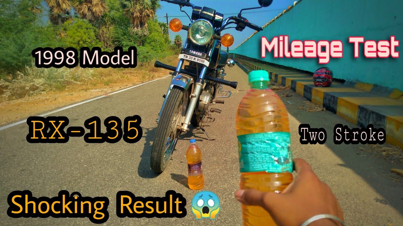 Yamaha RX135/1998 Model/ Market king/MileageTest/ Shocking Result/தமிழில்/being bharath
