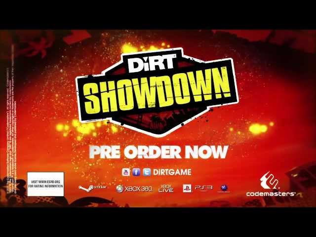 Dirt Showdown - новая игра от Colin McRae, демонстрация "8 ball" арены