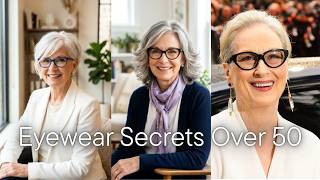 The Most Flattering Frames For Women Over 50 (Chic & Elegant)