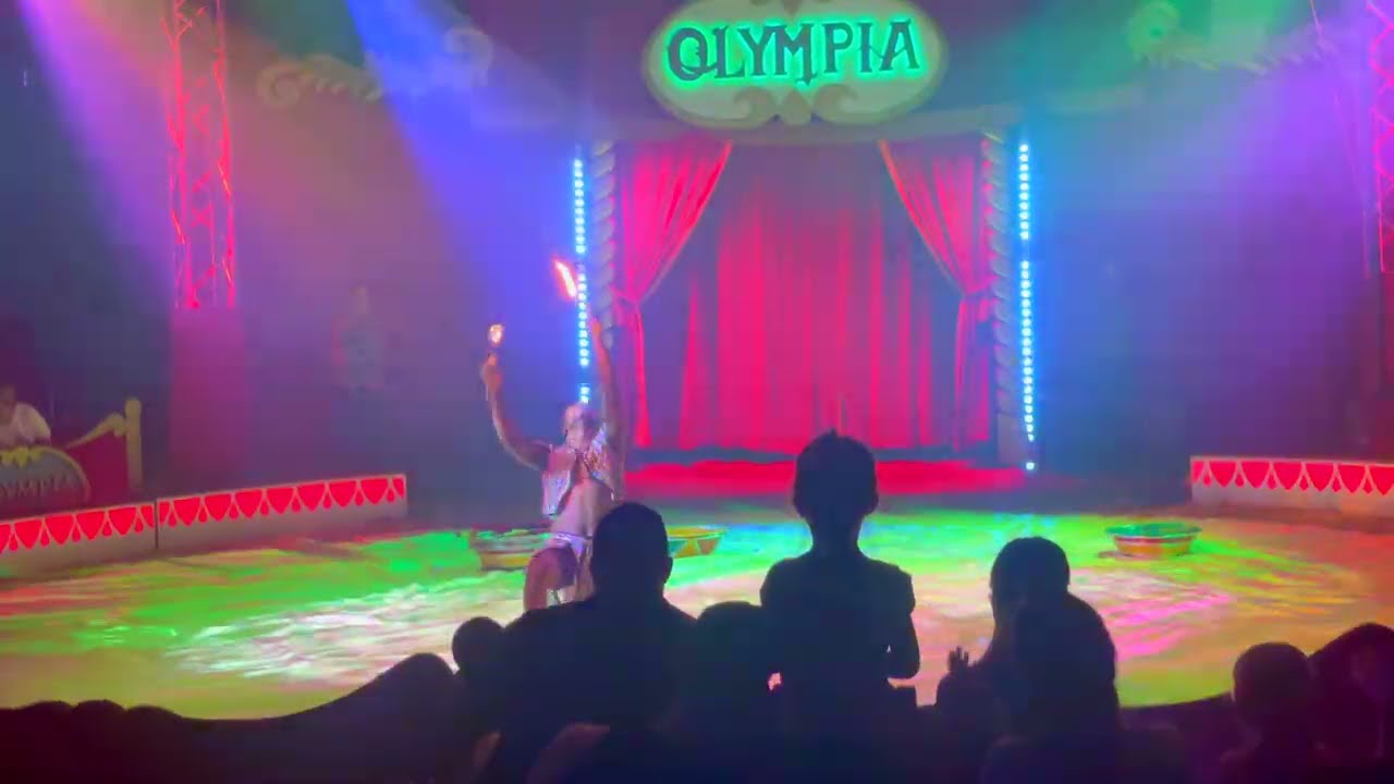 Ghana african Akrobat Cirkus Olympia -Daniel Lamptey 2025 i Sverige