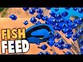 Feed and Grow Fish - BIGGEST BABY ARMY EVER, MONSTER ANGLER FISH - Fish Feed Gameplay