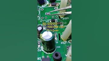 Easy way to read three digit smd resistance values #Resistor #smd #Tutorial #method #resistance #fyp