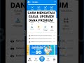 solusi jika gagal upgrade dana premium #shorts