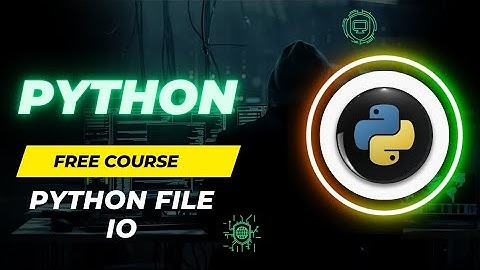 Python File IO