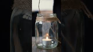 Easy DIY Jar Lantern Hack