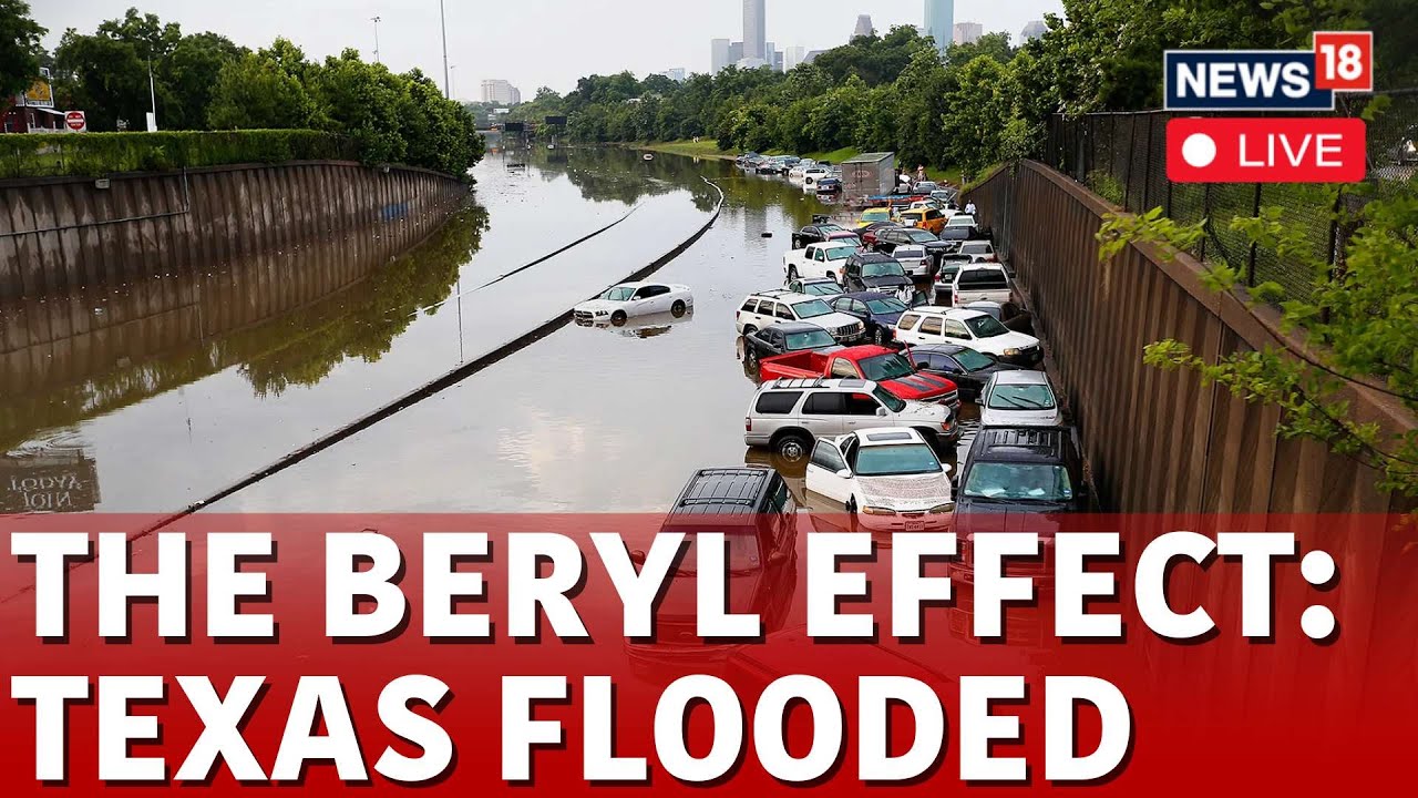 Beryl Storm News LIVE | Beryl Hurricane Texas LIVE | Beryl Texas News | Beryl Hurricane Live | N18G