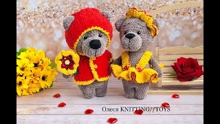 картинка: МК..ОПИСАНИЕ..МИШУТКА ИЗ ПЛЮШЕВОЙ ПРЯЖИ..ИГРУШКИ КРЮЧКОМ..