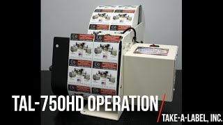 Electric Label Dispenser: TAL-750HD