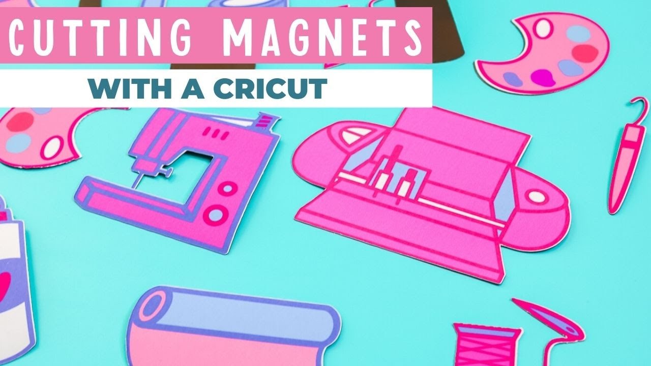 How to make Magnets with Cricut Explore Air 2 and Cricut Maker (Beginner  Cricut Project) 