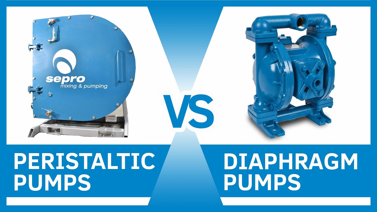 Peristaltic Pumps Vs Diaphragm Pumps  Sepro Industrial Mixing Experts 