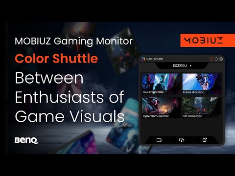 MOBIUZ Gaming Monitor Color Shuttle