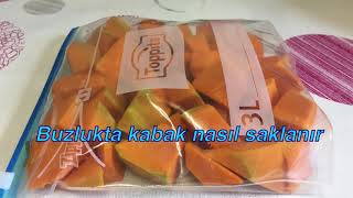 Buzlukta Kabak Nasıl Saklanır?Buzluk Tarifleri