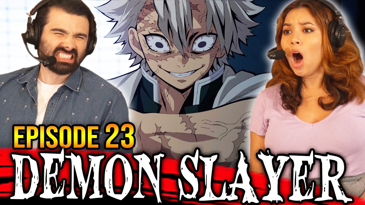 DEMON SLAYER EPISODE 23 REACTION! Hashira Meeting 1x23 REACTION