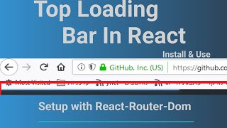 React Top Loading Bar Tutorial | Smooth Loading Animations | React Loading Spinner |Web Development screenshot 5