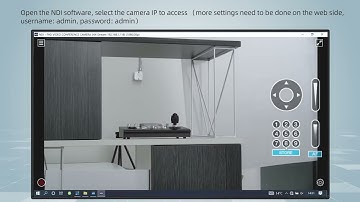 How to do live streaming via Visca over IP protocols