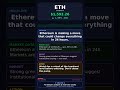 Ethereum Surging! $1,592.26 (+1.33%) | Market Analysis #Shorts