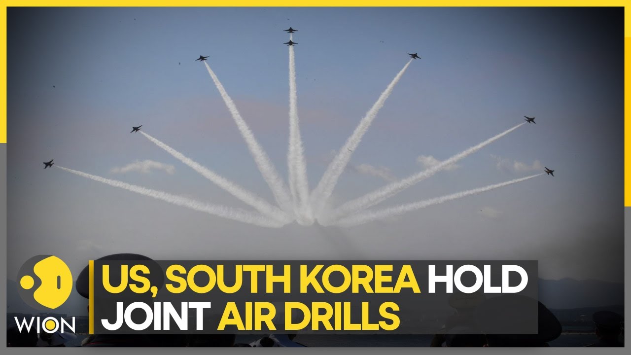 US and South Korea hold joint military drills over Yellow Sea | Latest ...