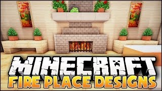 Minecraft - Fireplace Designs & Ideas! Today I