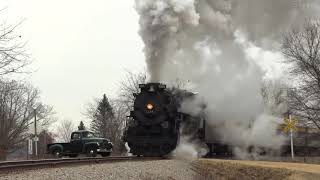 1225 Pere Marquette  Steam Locomotive.  AWESOME!!!!