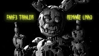 FNaF/SFM ► Five Nights at Freddy's 3 Trailer [REMAKE] (for real)