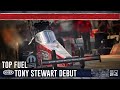 Tony stewart makes top fuel debut