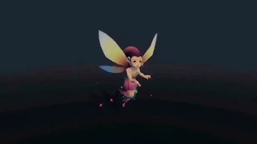 Nymph fairy 3D model | 1.4