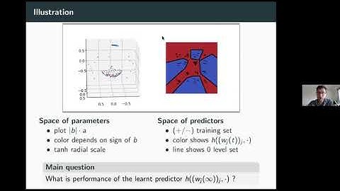 Lénaïc Chizat - Analysis of Gradient Descent on Wide Two-Layer ReLU Neural Networks