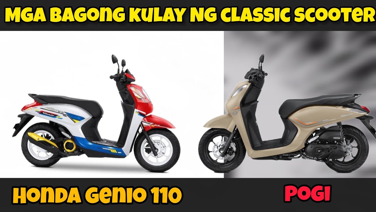 HONDA GENIO 110 | BAGONG KULAY!