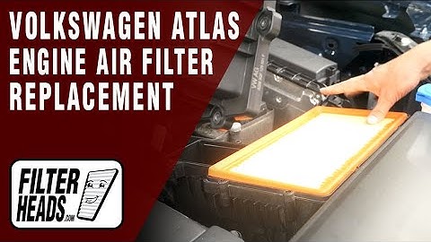 How to Replace Engine Air Filter 2019 Volkswagen Atlas 3.6L V6 | AF21468, TA21468