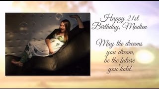 DVD Birthday Slideshows - 21st Birthday