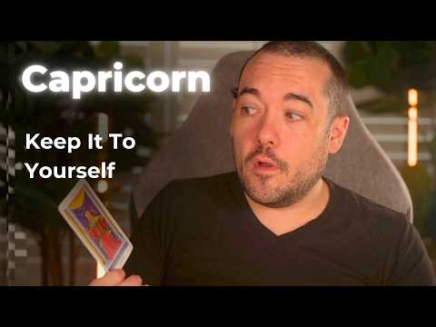 Capricorn "Don't Tell Anyone About This Yet!" July 2026 Tarot