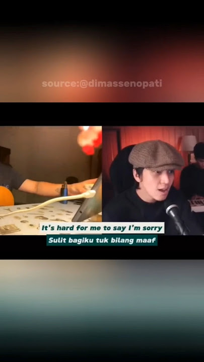 Chicago - Hard to Say I’m Sorry | Dimas Senopati Emotional Live Cover on OmeTV 💔🎹