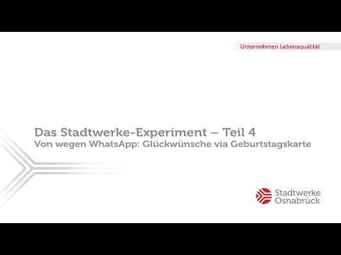 Das Stadtwerke-Experiment – Teil 4: Von wegen WhatsApp