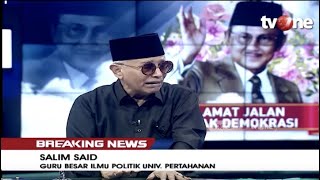 Berurai Air Mata, Prof. Salim Said: Pak Habibie Adalah Utusan Tuhan Untuk Saya