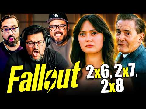 FALLOUT SEASON 2 EPISODE 6, 7, 8 REACTION! THIS WAS UNEXPECTED!