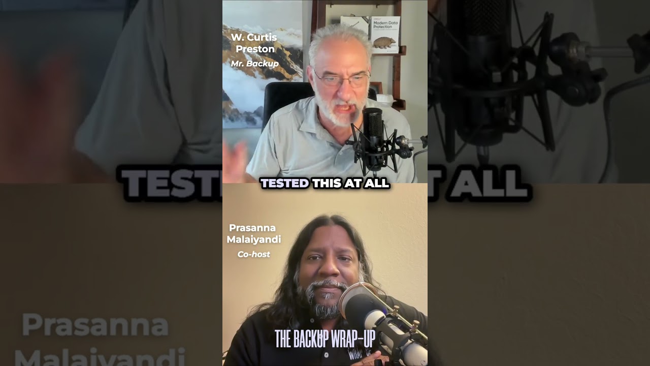 Backup System Fails? Test Restores BEFORE Disaster! #shorts